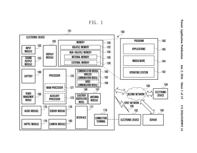 Patent drawing: Samsung Patents Tech That Lets Phones Find Nearby Devices on Two Separate Wireless Networks Simultaneously