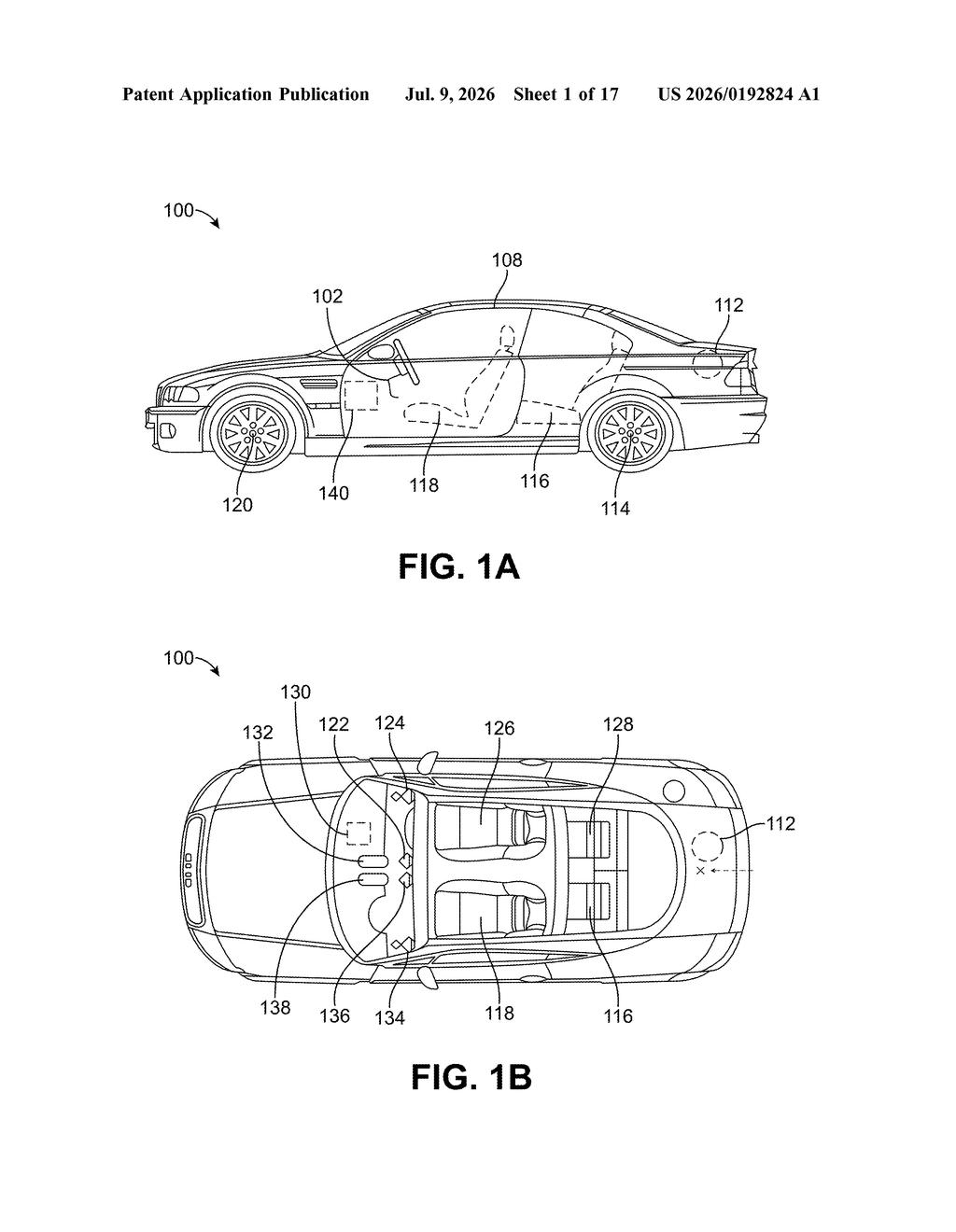 Qualcomm Patent: Dual AI Planning Models for Self-Driving Cars — figure from US 2026/0192824 A1
