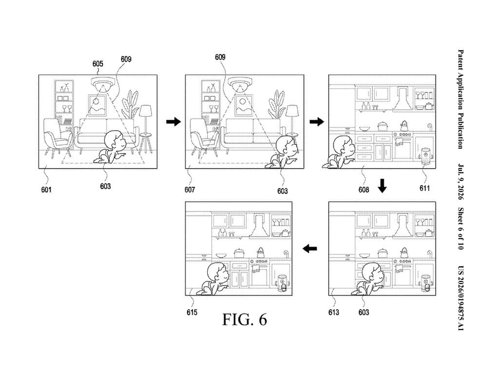 Samsung Patent: Continuous IoT Entity Monitoring System — figure from US 2026/0194875 A1
