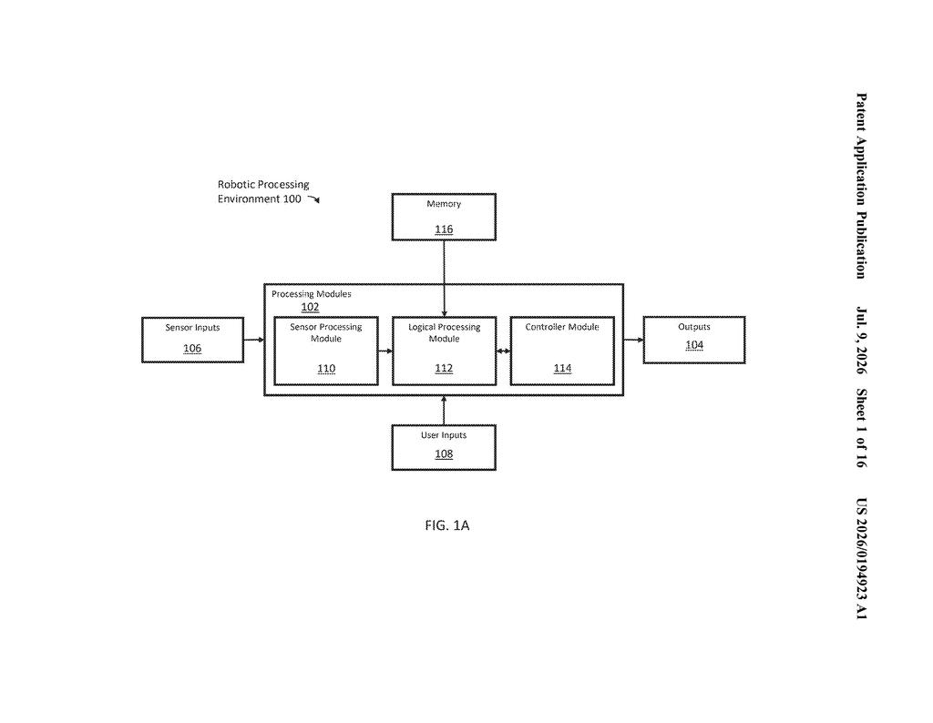 Amazon Patent: Robots That Know When to Cool Down — figure from US 2026/0194923 A1