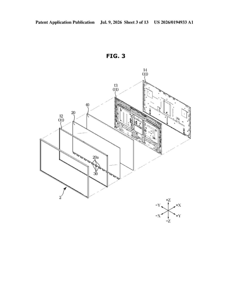 Samsung Patent: Magnetic Sensor That Moves With Swappable Bezels — figure from US 2026/0194933 A1