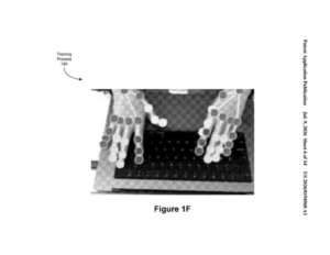 Patent drawing: Meta Files Patent for Wearable Tech That Learns to Shorten Typing Sequences