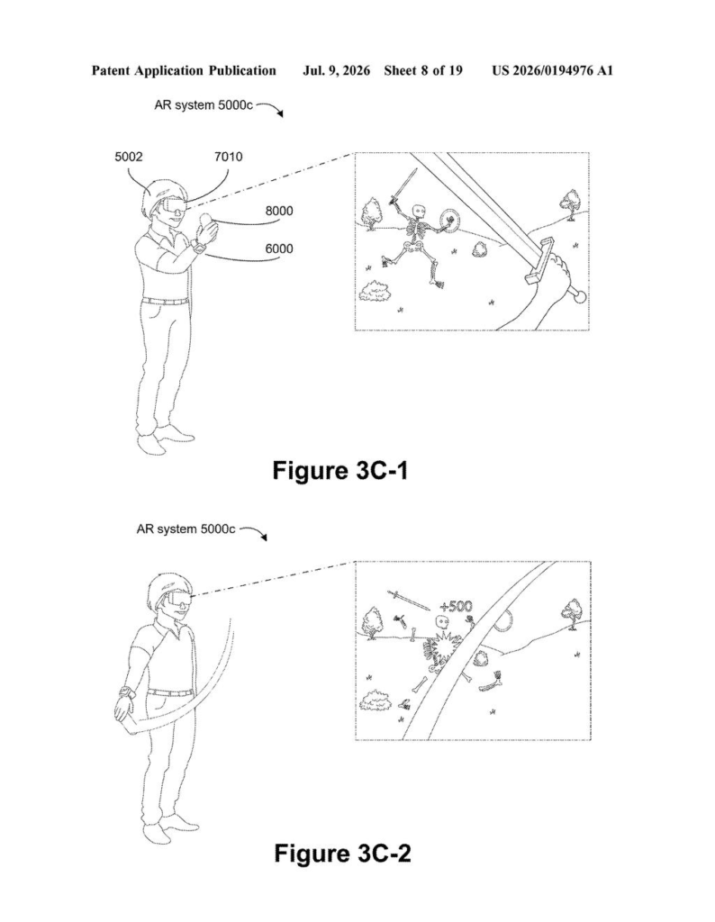 Meta Patent: Wrist Sensors That Read Your Handwriting — figure from US 2026/0194976 A1