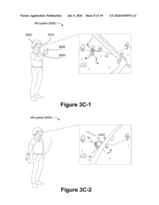 Patent drawing: Meta Patent Turns Wrist Muscle Signals Into Typed Text Without a Keyboard