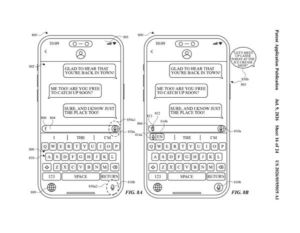 Patent drawing: Apple Patent Moves Keyboard Mode Indicators Directly Next to Your Cursor