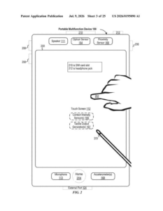 Patent drawing: Apple Patents a Camera System That Reads Doors and Entry Points Aloud