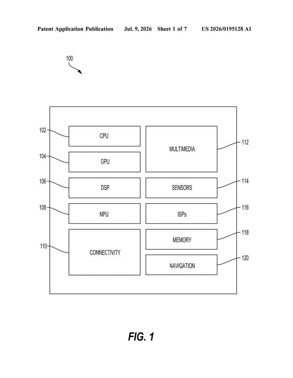 Qualcomm Patent: Mixed Precision Processing-in-Memory — figure from US 2026/0195128 A1