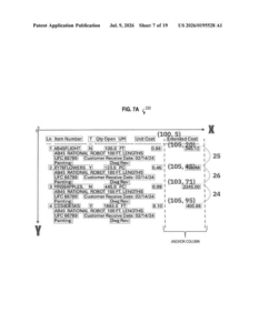 Patent drawing: IBM Patents a System That Reads Messy Scanned Tables Like a Human Would