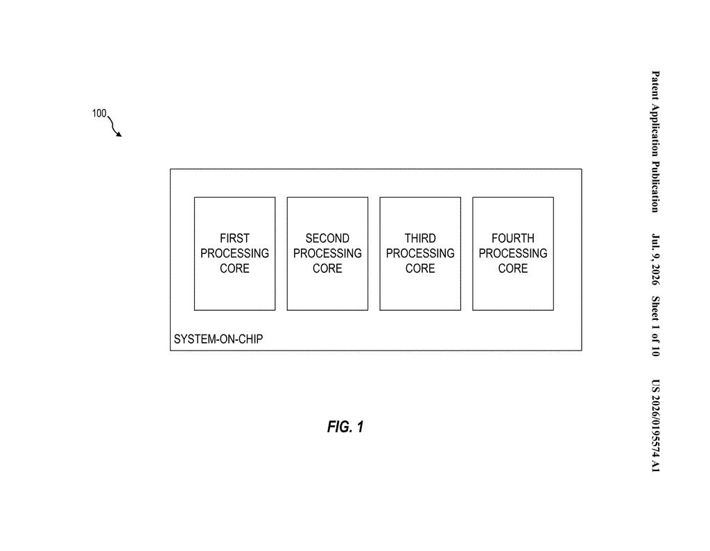 Qualcomm Patent: AI Math Inside the Memory Chip Itself — figure from US 2026/0195574 A1
