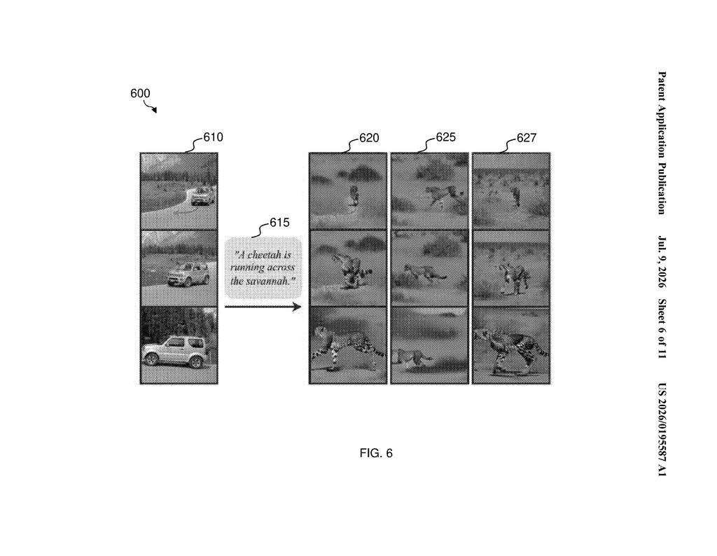 Nvidia Patent: Copying Motion From Video to AI Video Generation — figure from US 2026/0195587 A1