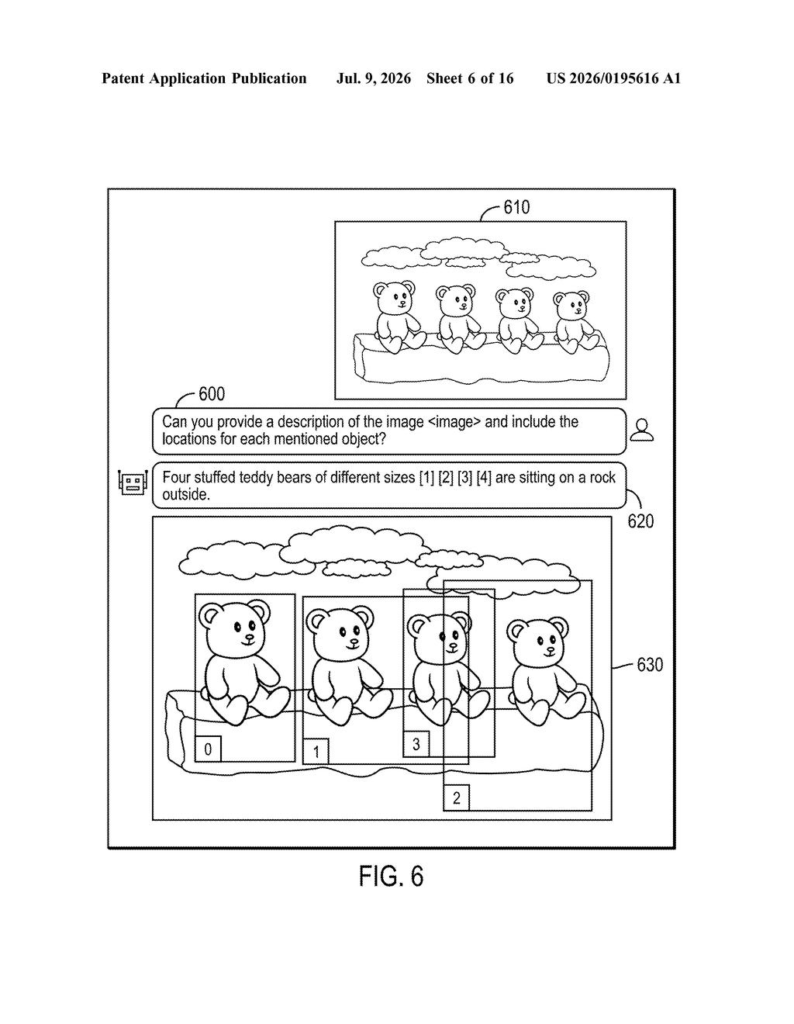 IBM Patent: Fine-Tuning AI Models With Image Q&A Pairs — figure from US 2026/0195616 A1
