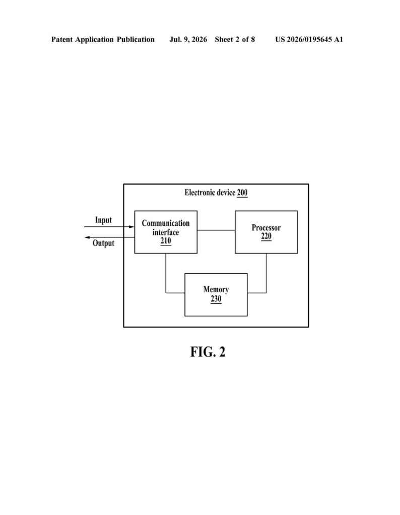 Samsung Patent: Multi-Modal AI Training With Chunked Documents — figure from US 2026/0195645 A1