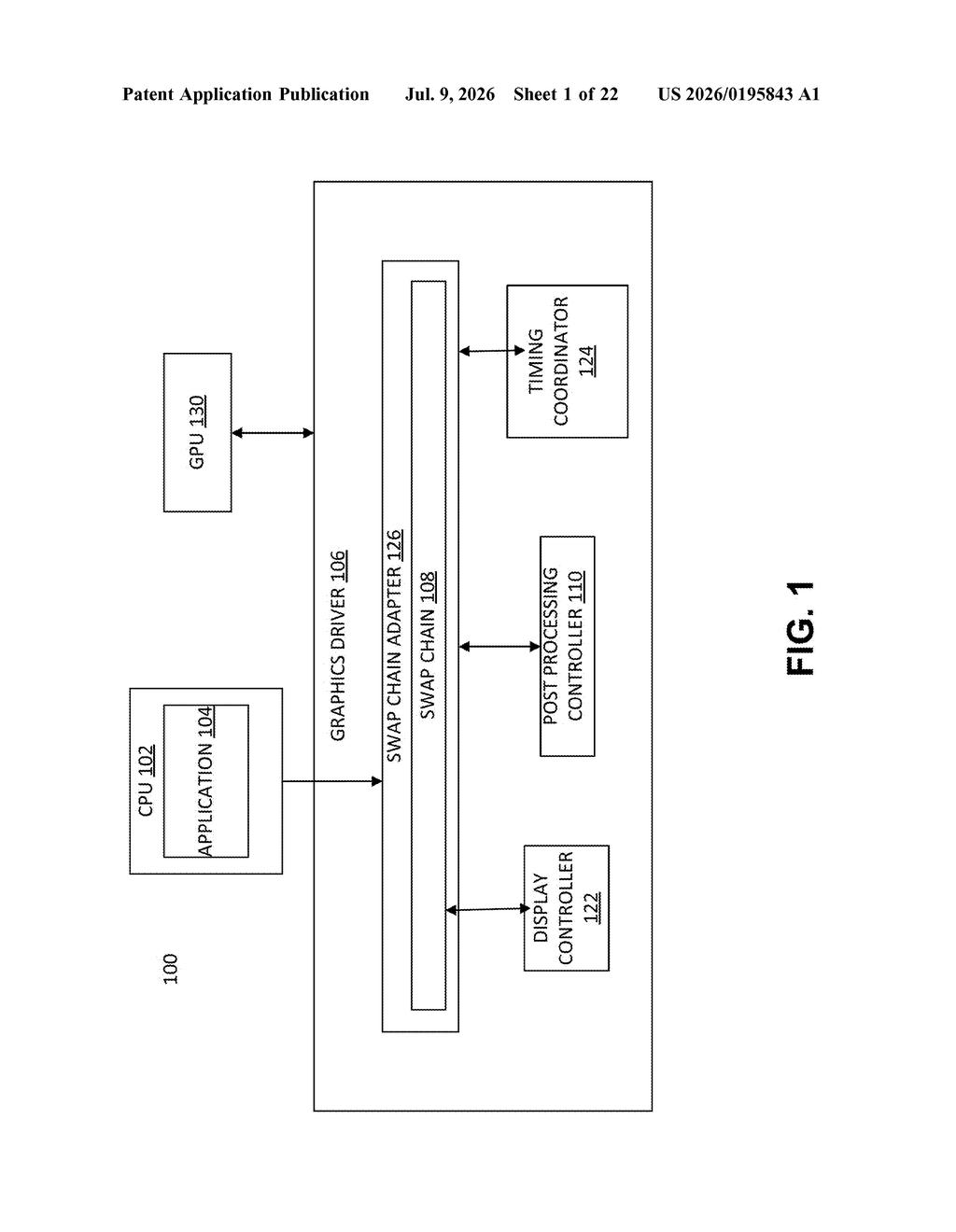 Nvidia Patent: Data-Aware Graphics Driver Post-Processing — figure from US 2026/0195843 A1