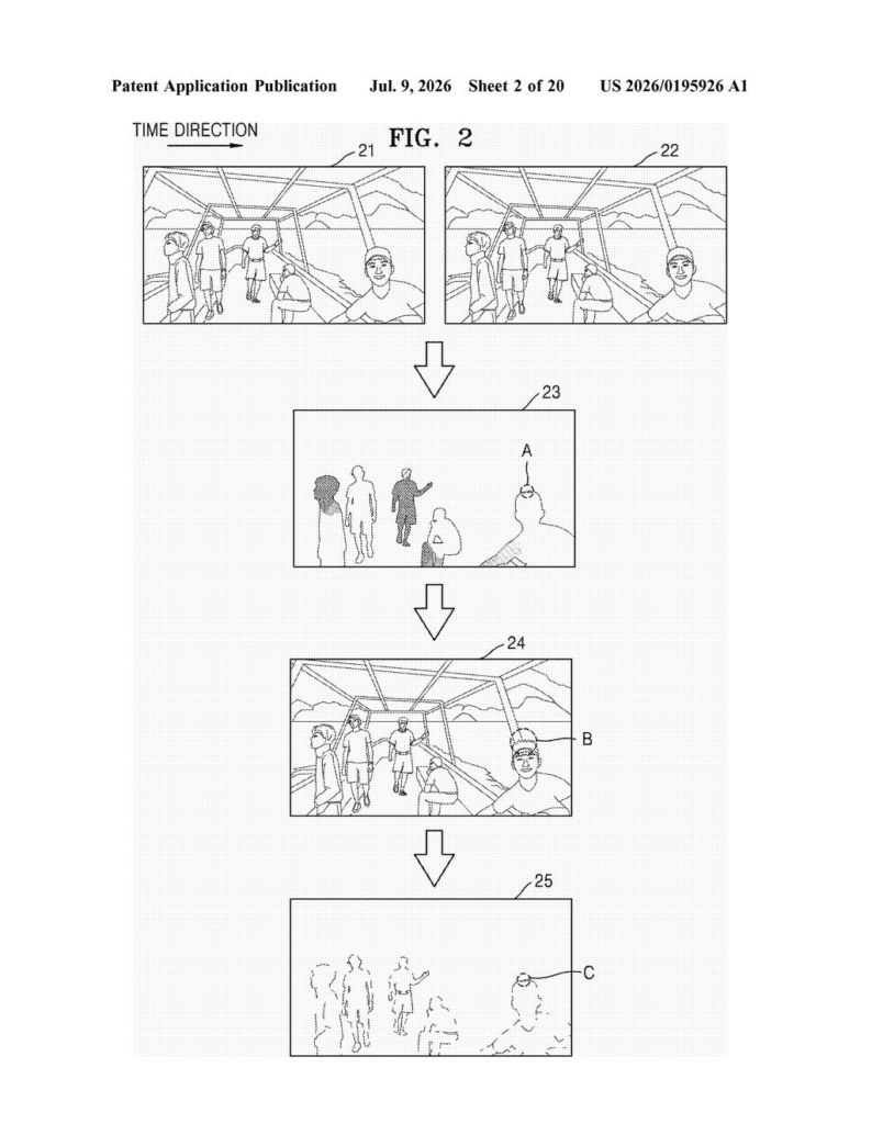 Samsung Patent: AI-Driven Video Decoding with Optical Flow — figure from US 2026/0195926 A1