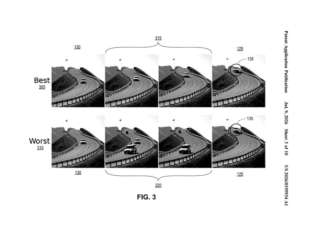Intel Patent: Better Noise Seed Selection for AI Video — figure from US 2026/0195934 A1
