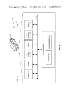 Patent drawing: Qualcomm Patent Builds Overhead Traffic Maps from Connected-Vehicle Radio Signals