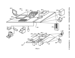 Patent drawing: Google Patents a Way to Connect Devices by Pointing Your Phone at Them