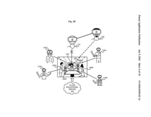 Patent drawing: IBM Patents a System That Catches Fake or Replaced Teachers in VR Classrooms