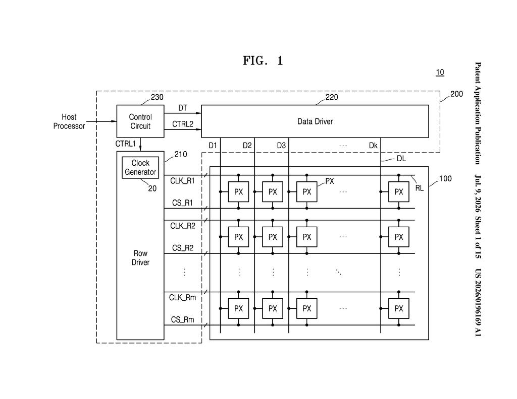 Samsung Patent: Flicker-Free Display PWM Pixel Tech — figure from US 2026/0196169 A1
