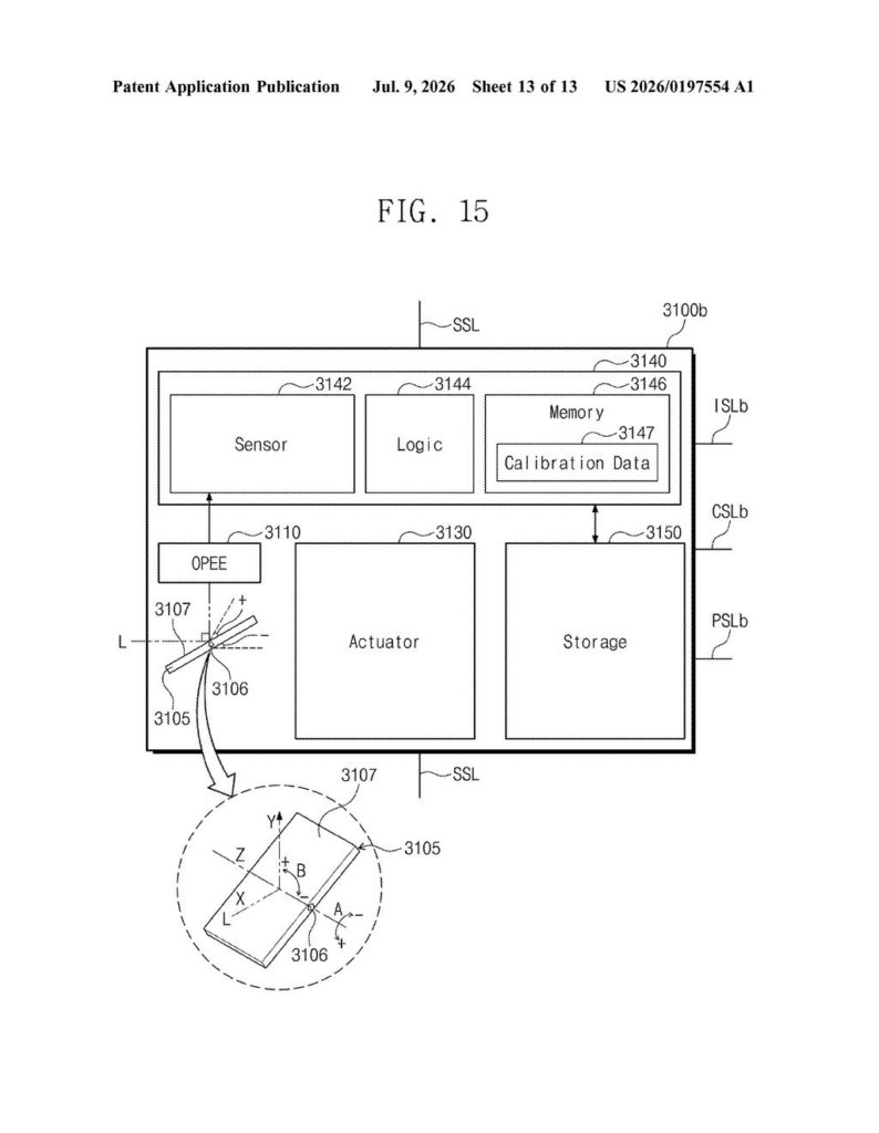 Samsung Patent: Auto-Switching Camera Shutter Modes — figure from US 2026/0197554 A1