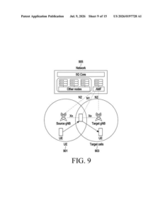 Patent drawing: Samsung Patents Tech That Keeps Calls Stable When Phones Switch Cell Towers