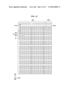 Patent drawing: Samsung Patent Merges Touch Sensors Directly Into Display Power Supply Layer