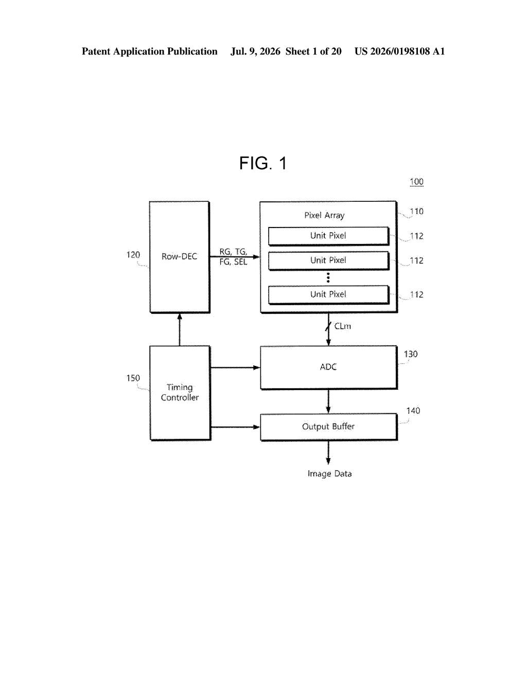 Samsung Patent: Dual-Region Image Sensor Design Explained — figure from US 2026/0198108 A1