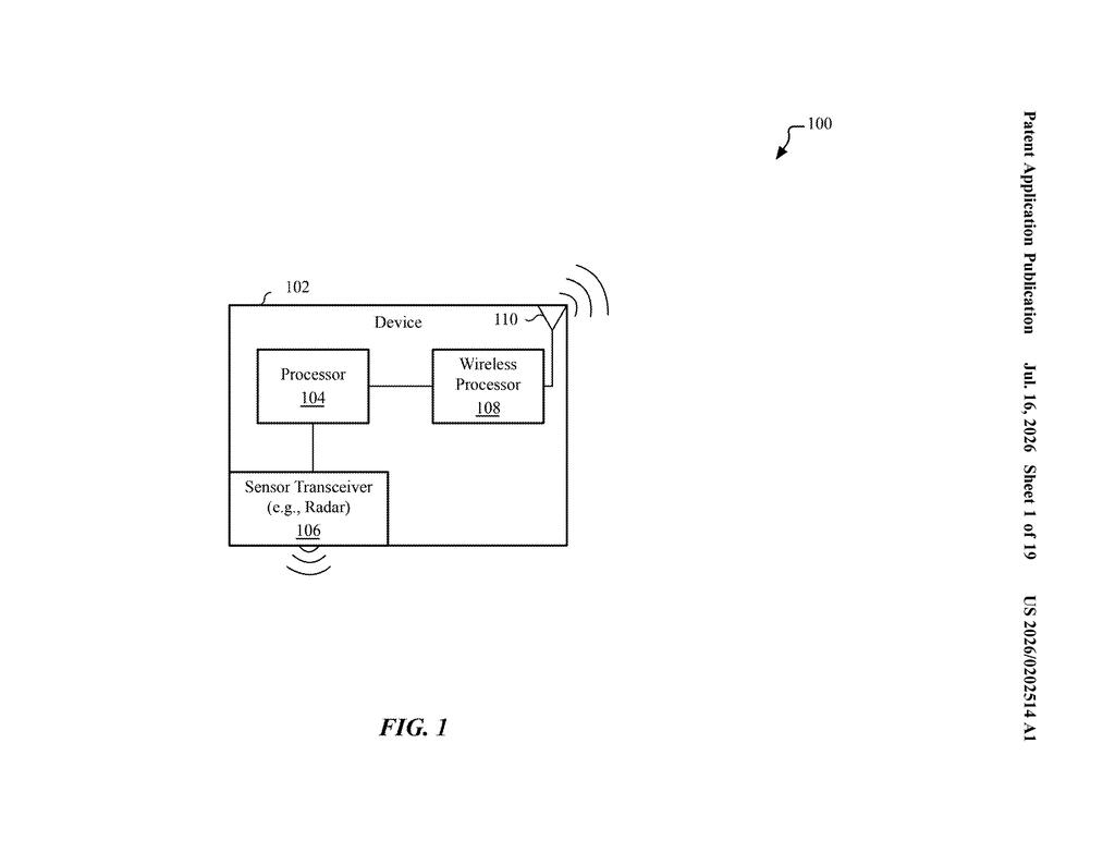 Apple Patent: ML Object ID From Fused Spatial Sensors — figure from US 2026/0202514 A1