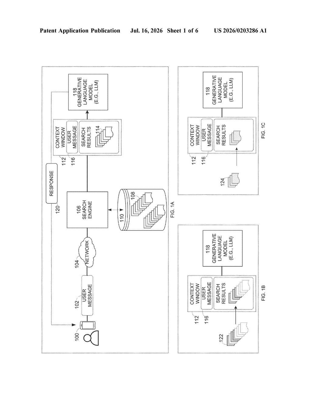 Microsoft Patent: AI Chatbot Knowledge Graph Query System — figure from US 2026/0203286 A1