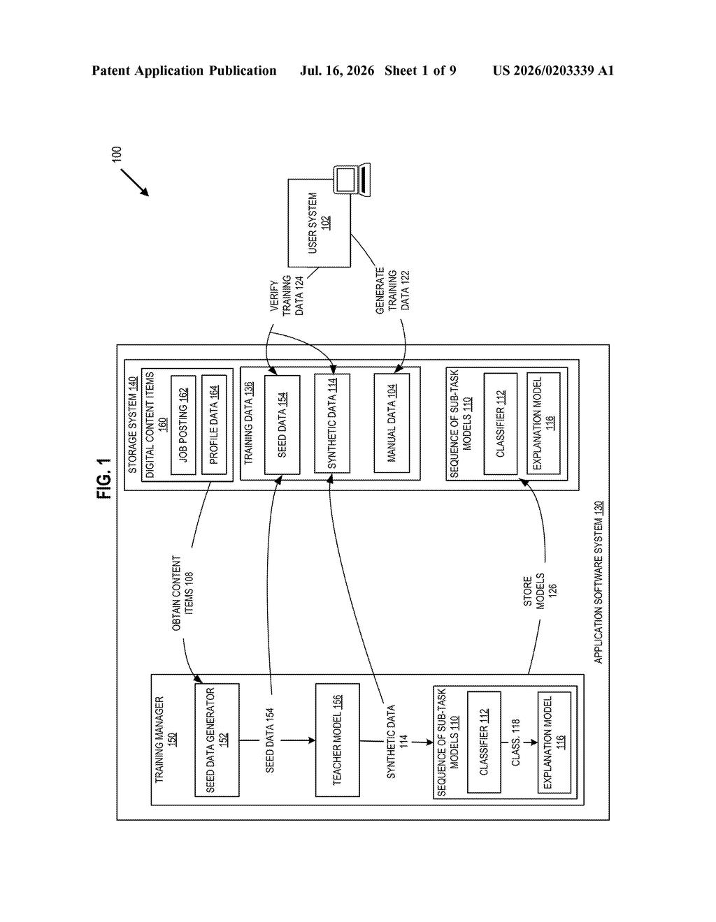 Microsoft Patent: AI Job-Fit Scoring With Plain-English Explanations — figure from US 2026/0203339 A1