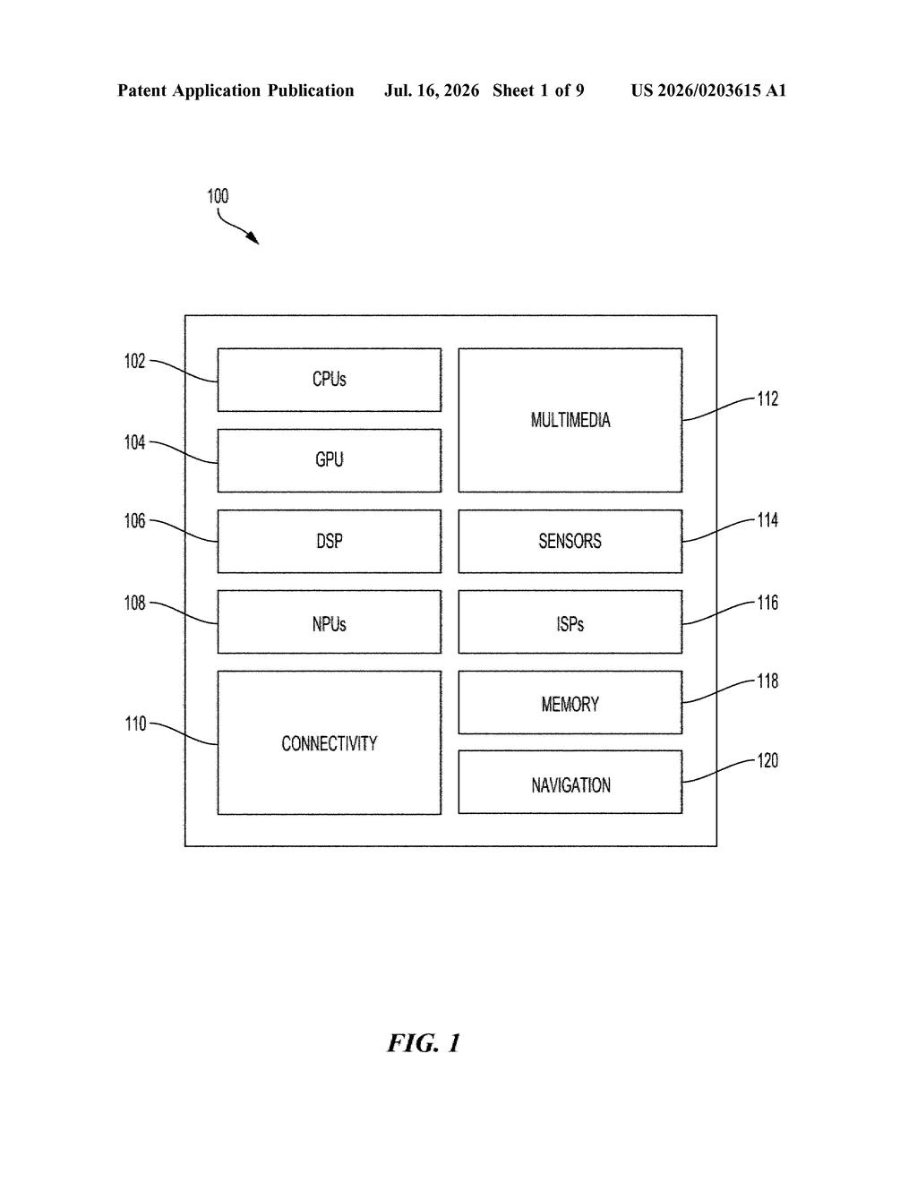 Qualcomm Patent: Slimmer AI Models for Low-Power Devices — figure from US 2026/0203615 A1