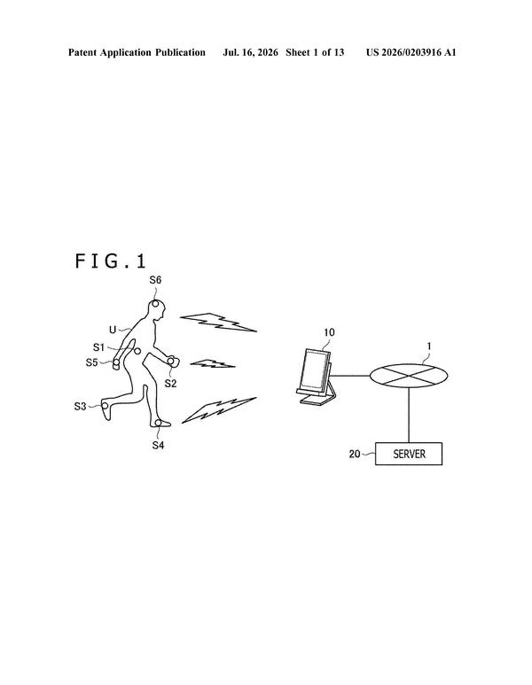 Patent drawing: Sony Patent Targets Motion-Capture Search by Weighting the Moves That Matter