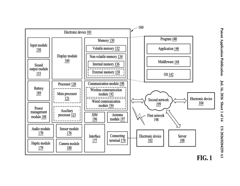 Samsung Patent: On-Device AI Prompt Builder Explained — figure from US 2026/0204259 A1