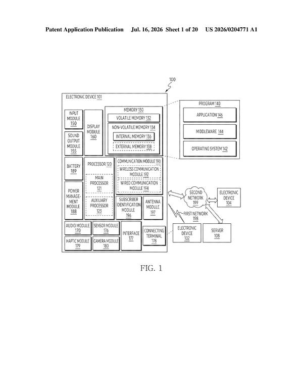 Patent drawing: Samsung Patents a Wearable That Turns Its Own Body Into a Radio Signal Transmitter
