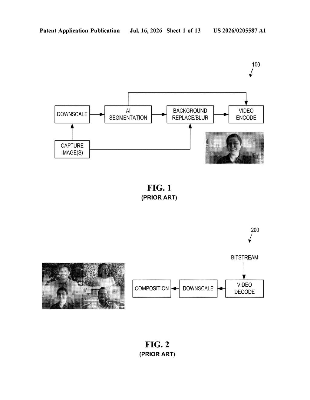 Intel Patent: AI Video Segmentation for Smarter Encoding — figure from US 2026/0205587 A1