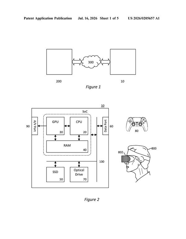 Patent drawing: Streaming Patent Adjusts Quality Based on Viewer Attention