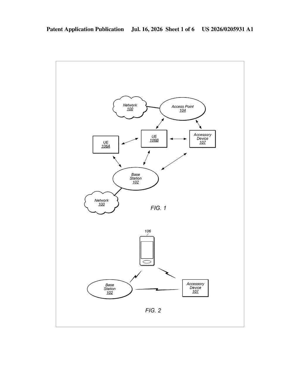 Apple Patent: Showing Closest Cell Signal Location — figure from US 2026/0205931 A1