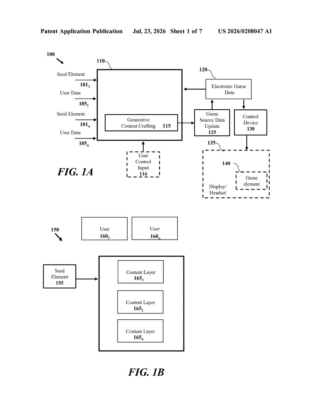 Sony Patent: AI Game Asset Creation Tool Explained — figure from US 2026/0208047 A1