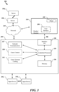 Patent drawing: Sony Patents AI Tool for Collaborative Game Asset Creation and Sourcing