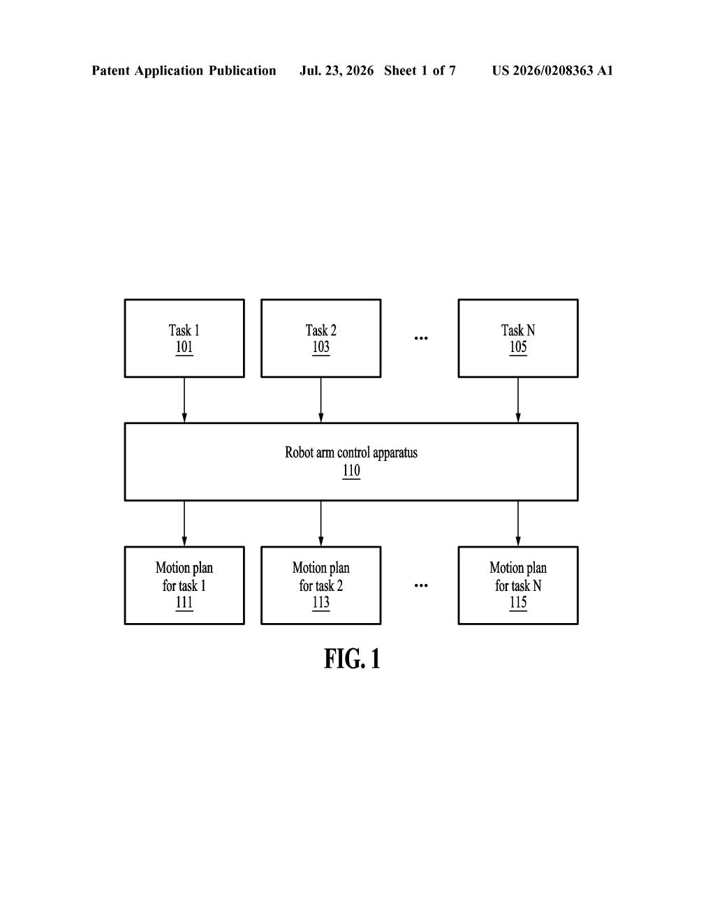 Samsung Patent: Robot Arm AI Zooms In for Precision Tasks — figure from US 2026/0208363 A1