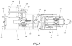 Patent drawing: New Tesla Patent Lets One System Both Absorb Bumps and Read Road Conditions