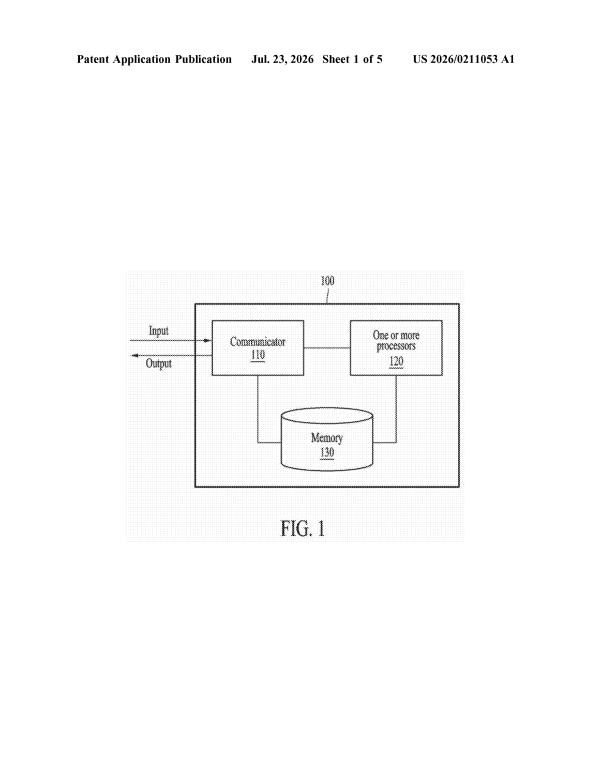 Patent drawing: New Samsung Patent Uses AI to Predict Remaining Battery Life