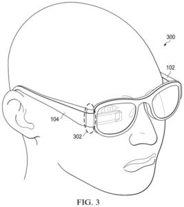 Patent drawing: Google Patents Smart Glasses That Build Your Vision Prescription Into the Display