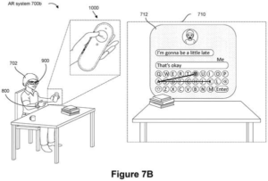Patent drawing: Meta Patent Sends AI Responses From Smart Glasses Directly to Your Wrist