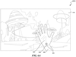 Patent drawing: Meta Patents Virtual Buttons That Live on Your Wrist in AR
