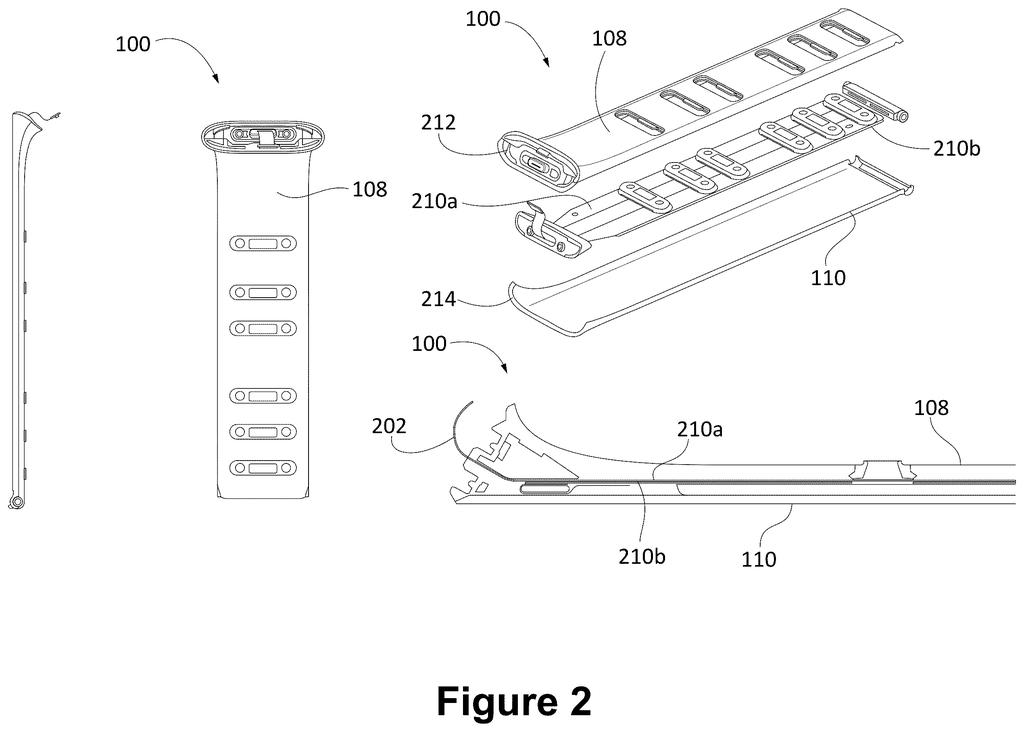 Meta Patent: Self-Aligning Magnetic Wristband for Neural Signals — figure from US 2026/0211501 A1