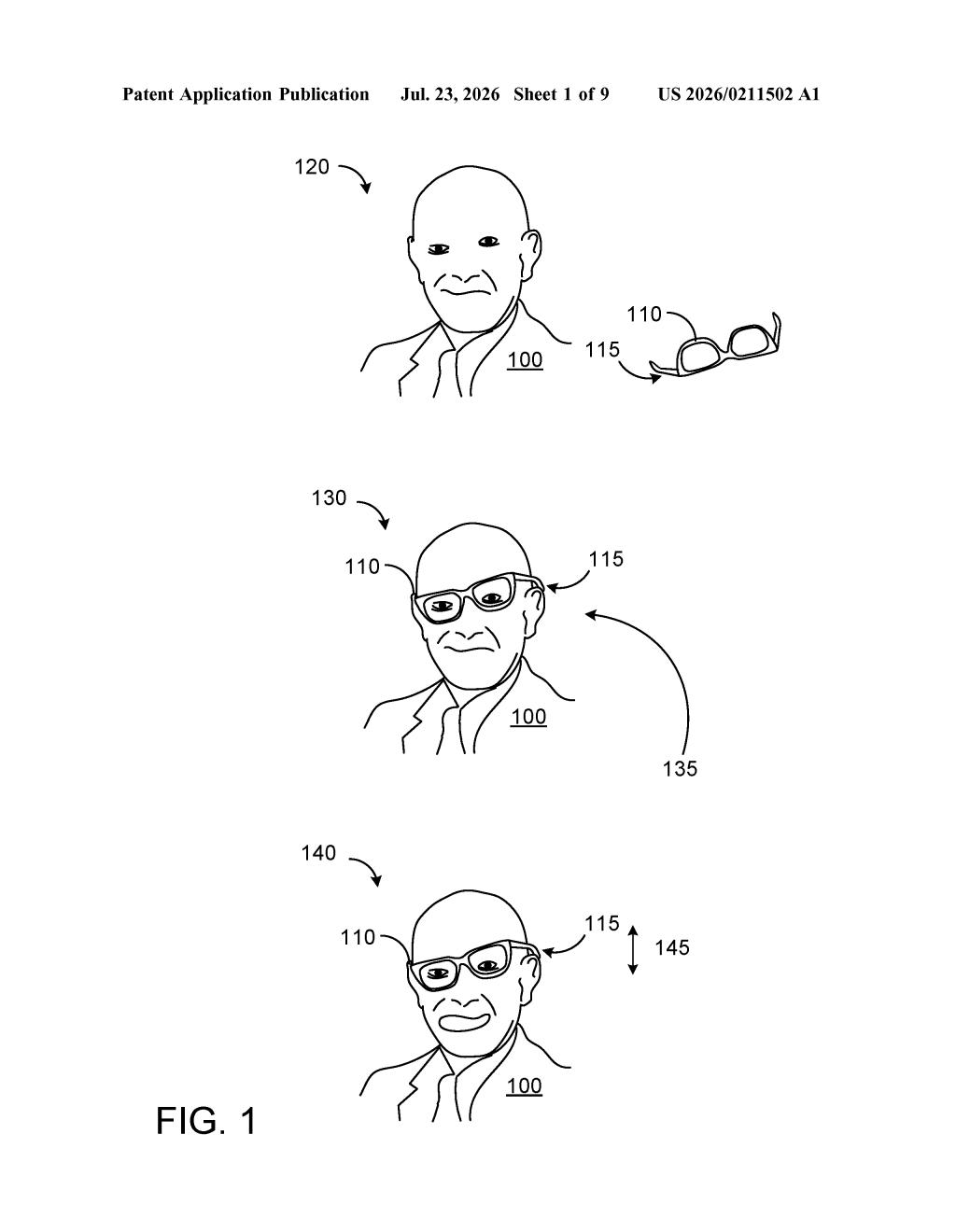 Microsoft Patent: Skin Detection via Frequency-to-Voltage Conversion — figure from US 2026/0211502 A1