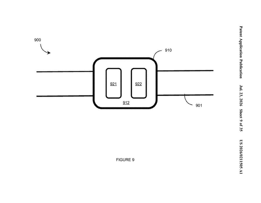 Meta Patent: Wrist Sensor Controls AR Interface Mid-Air — figure from US 2026/0211505 A1
