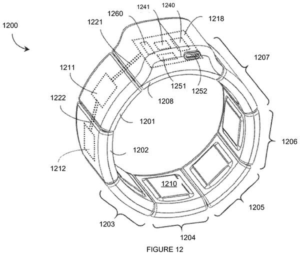 Patent drawing from the Meta's muscle-reading wristband watchlist
