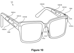 Patent drawing: Meta Patent Reveals AI Glasses and Smartwatch Working Together to Complete Tasks